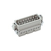 Вилка (штыревая вставка) 32C (17-32) + земля 16А 250V 4kV Винт 1..2.5 мм? Типоразмер 32A Серия A Прямой ввод, 29427 | код 29427 | KLEMSAN
