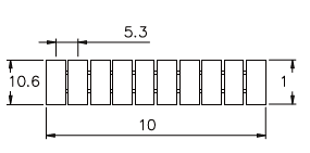 305801/91...100V Маркировочная пластина, шт | код 305801/91...100V | SUPU