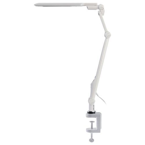 Светильник настольный светодиодный NLED-496-12W-W на на струбцине белый | код Б0052766 | ЭРА фото 10 Светильник настольный светодиодный NLED-496-12W-W на на струбцине белый | код Б0052766 | ЭРА фото 10