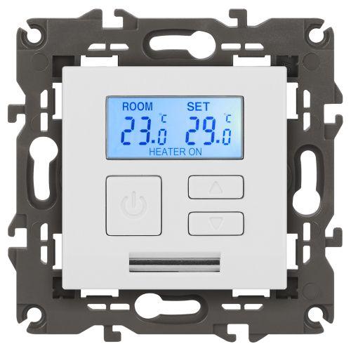 Терморегулятор Elegance 14-4111-01М универс.230В-Imax16А, белый матовый | код Б0065786 | ЭРА фото 5 Терморегулятор Elegance 14-4111-01М универс.230В-Imax16А, белый матовый | код Б0065786 | ЭРА фото 5