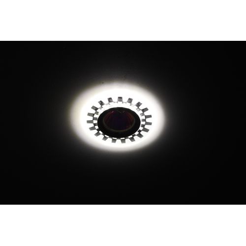 DK LD47 SL Точечные светильники декор cо светодиодной подсветкой MR16, зеркальный | код Б0037358 | ЭРА фото 3 DK LD47 SL Точечные светильники декор cо светодиодной подсветкой MR16, зеркальный | код Б0037358 | ЭРА фото 3