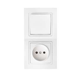 Беларусь Блок скрыт1-клвыкл+1местн роз | код В-РЦ-726 | БелТИЗ