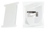 Крышка финишная 124х80 белая (для коробки СП 118х76х60мм) TDM | код SQ1402-9505 | TDM