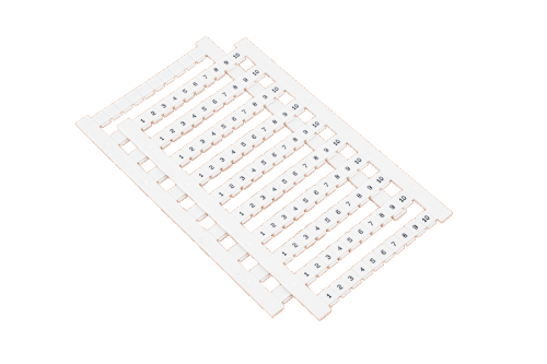 Маркировка пружинных клемм 2.5 мм2, 1-10 (упак. 100 шт.) MTS-2.5M110 | код 88312 | MEYERTEC