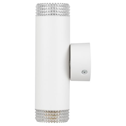 Светильник настенный WL50 WH/TR 2*GU10 2*12Вт IP20 белый, прозрачный | код Б0061195 | ЭРА фото 5 Светильник настенный WL50 WH/TR 2*GU10 2*12Вт IP20 белый, прозрачный | код Б0061195 | ЭРА фото 5