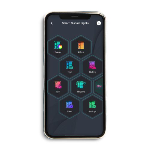 Гирлянда светодиодная ERASG -02 умная "Занавес" RGB 2х2м управление через мобильное приложение Эра Б0060433 фото 4 Гирлянда светодиодная ERASG -02 умная "Занавес" RGB 2х2м управление через мобильное приложение Эра Б0060433 фото 4