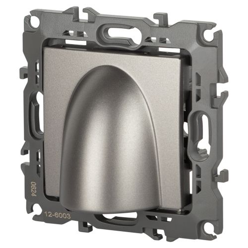 Вывод кабеля Серия 12 12-6003-16 , титан | код Б0065755 | ЭРА фото 2 Вывод кабеля Серия 12 12-6003-16 , титан | код Б0065755 | ЭРА фото 2