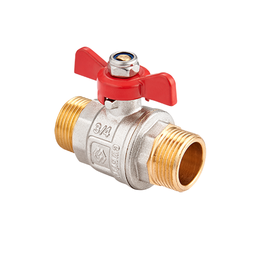 Кран шаровый 1/2' НН ручка бабочка | код BV.515.04 | MVI