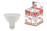 Лампа светодиодная MR16-10 Вт-230 В-3000 К–GU5,3 Народная | код SQ0340-1609 | TDM НАРОДНЫЙ