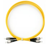 Патч-корд оптический TWT, PVC, дуплексный, FC/UPC-FC/UPC, SM OS2, 2.0 м | код TWT-2FC-2FC/SU-2.0 | TWT