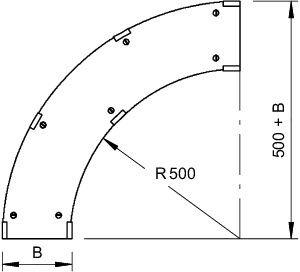 Крышка угловой секции 600мм | код 6231578 | OBO Bettermann Крышка угловой секции 600мм | код 6231578 | OBO Bettermann