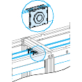 ПЕРЕХ.ПЛАСТ.ГОР.СИЛ.ШИН, 50/60 ММ | код 04640 | SCHNEIDER ELECTRIC