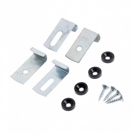 Крепление зеркала для мебели оцинк. с шурупом - (4 шт) - пакет Tech-Krep | код 127528 | Tech-KREP Крепление зеркала для мебели оцинк. с шурупом - (4 шт) - пакет Tech-Krep | код 127528 | Tech-KREP