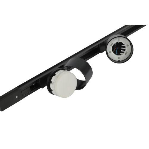 Светильник трековый однофазный набор из 3х шт. под лампу GX53, шинопровод 80 см. Черный TR71-SET3-GX53-BK | код Б0063931 | ЭРА фото 7 Светильник трековый однофазный набор из 3х шт. под лампу GX53, шинопровод 80 см. Черный TR71-SET3-GX53-BK | код Б0063931 | ЭРА фото 7