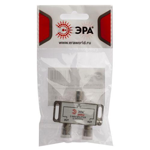 Делитель ТВ Simple DS-F-SAT-01 2 ответвления под F разъём 5-2500 МГц | код Б0048329 | ЭРА Делитель ТВ Simple DS-F-SAT-01 2 ответвления под F разъём 5-2500 МГц | код Б0048329 | ЭРА