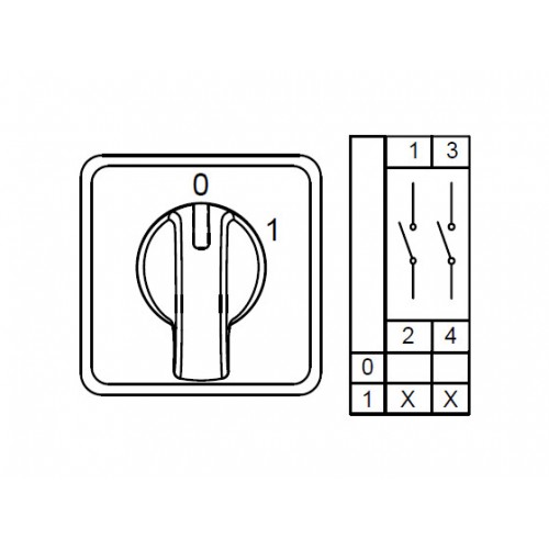 800 013, CS025091S, Двухпозиционные Переключатели Вкл-Выкл (0-1), 2 FAZ 25 A 60градус. | код 0.0.0.8.00013 | KLEMSAN 800 013, CS025091S, Двухпозиционные Переключатели Вкл-Выкл (0-1), 2 FAZ 25 A 60градус. | код 0.0.0.8.00013 | KLEMSAN