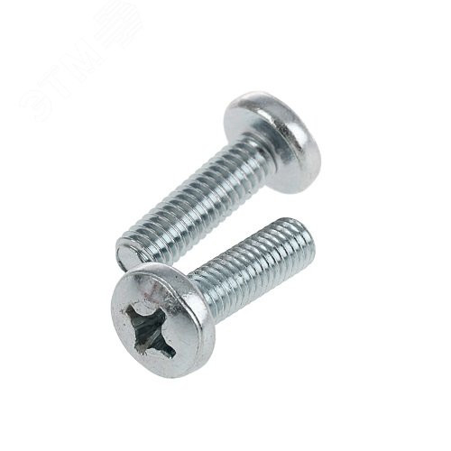 Винт DIN7985 М5х50 полукруглая головка покрытие цинк (1 упак - 500шт) | код AB1000505032005 | РМЗ