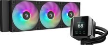Система водяного охлаждения Deepcool Mystique 360 ARGB Soc-AM5/AM4/1151/1200/1700 черный 4-pin 36.49dB Al LCD 1847gr Ret (R-LX750-BKADSNC-G-1) | код 2024035 | DEEPCOOL