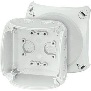 Коробка распределительная ОП 93х93х62мм IP66/67 KF 0200 G свет. сер. | код 62000041 | HENSEL