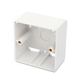 Hyperline MB-E-35 Коробка для настенного монтажа 80x80x45 мм, французский стандарт | код 16288 | Hyperline