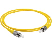 Патч-корд оптический TWT, PVC, симплексный, FC/UPC-FC/UPC, SM OS2, 0.5 м | код TWT-FC-FC/SU-0.5 | TWT