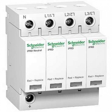 Защита перенапряжение УЗИП Т2 iPRD 20 20kA 350В 3П+N | код. A9L20600 | Schneider Electric 