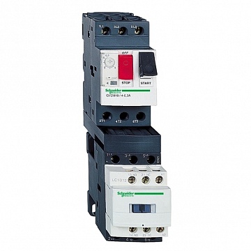 Пускатель TeSys GV2DM 24А, 15кВт 400/230 | код. GV2DM132P7 | Schneider Electric