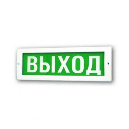 Молния-24 Пожаробезопасная зона красный фон. Оповещатель световой, 24В (Молния 24 ПожаробезЗон) | код. ц130504 | Вистл