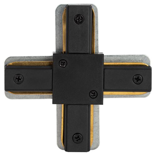 Коннектор TR-1PA-СX-BK X-образный для однофазного шинопровода черный | код Б0054470 | ЭРА фото 4 Коннектор TR-1PA-СX-BK X-образный для однофазного шинопровода черный | код Б0054470 | ЭРА фото 4