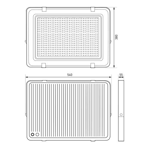 Прожектор светодиодный ДО-500Вт 6500К 50000Лм IP65 черный 500w холодный 200-240В LPR-023-0-65K-500 | код Б0064209 | ЭРА фото 2 Прожектор светодиодный ДО-500Вт 6500К 50000Лм IP65 черный 500w холодный 200-240В LPR-023-0-65K-500 | код Б0064209 | ЭРА фото 2