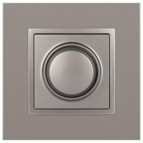 Светорегулятор Elegance 14-4101-16 поворотно-нажимной, 400ВА 230В, титан | код Б0065784 | ЭРА фото 3 Светорегулятор Elegance 14-4101-16 поворотно-нажимной, 400ВА 230В, титан | код Б0065784 | ЭРА фото 3