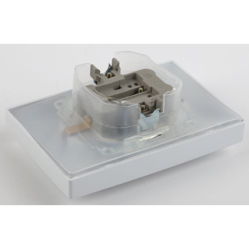 Розетка Intro Plano 1-210-01 с заземлением двойная 2х2P+E Schuko с крышкой шторками, 16А-250В, IP20, СУ, IP44, белый | код Б0053934 | ЭРА фото 3 Розетка Intro Plano 1-210-01 с заземлением двойная 2х2P+E Schuko с крышкой шторками, 16А-250В, IP20, СУ, IP44, белый | код Б0053934 | ЭРА фото 3