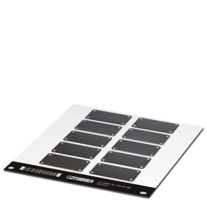 Маркеры для устройств LS-EMSP-AL (50X30) BK CUS | код 0831914 | PHOENIX CONTACT