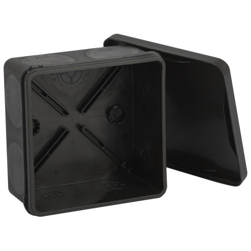 Распределительная коробка KOR-100-100-50-9g-2MP-B двухкомпонентная HF стойкая к УФ 100х100х50мм черная прямой монтаж IP67 | код Б0062770 | ЭРА фото 7 Распределительная коробка KOR-100-100-50-9g-2MP-B двухкомпонентная HF стойкая к УФ 100х100х50мм черная прямой монтаж IP67 | код Б0062770 | ЭРА фото 7