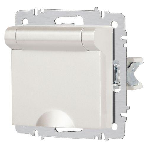 Розетка Intro Accent 6-203-06 2P+E Schuko с крышкой, 16А-250В, IP20, СУ, AL/CU, перламутр | код Б0063429 | ЭРА фото 6 Розетка Intro Accent 6-203-06 2P+E Schuko с крышкой, 16А-250В, IP20, СУ, AL/CU, перламутр | код Б0063429 | ЭРА фото 6