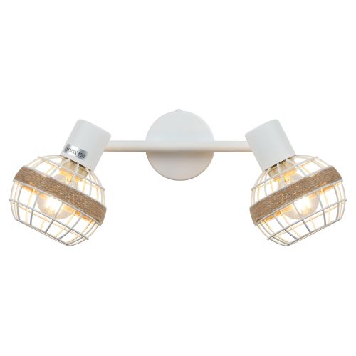 Светильник настенно-потолочный спот поворотный 2xE14 40Вт 7034-702 Anselma Rivoli | код Б0051975 | Rivoli фото 5 Светильник настенно-потолочный спот поворотный 2xE14 40Вт 7034-702 Anselma Rivoli | код Б0051975 | Rivoli фото 5