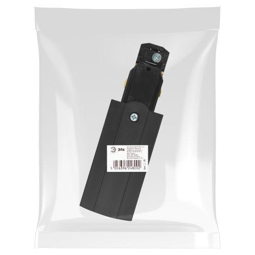 Коннектор для трехфазного шинопровода STR-30-B-CN-PL типа PL кабельный ввод левый черный | код Б0049740 | ЭРА