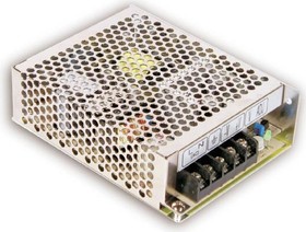 Источник питания AC-DC, 75Вт, вход 88…264В AC, 47…63Гц / 125…373 В DC, выход 24В/3.2A, рег. вых 22…27.6 В , изоляция 3000В AC, в кожухе 129х97х38мм, -20…+70С | код RS-75-24 | MeanWell Источник питания AC-DC, 75Вт, вход 88…264В AC, 47…63Гц / 125…373 В DC, выход 24В/3.2A, рег. вых 22…27.6 В , изоляция 3000В AC, в кожухе 129х97х38мм, -20…+70С | код RS-75-24 | MeanWell