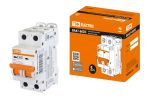 Авт. выкл.ВА47-60DC 2P 63А 6кА х-ка С TDM | код SQ0223-1034 | TDM