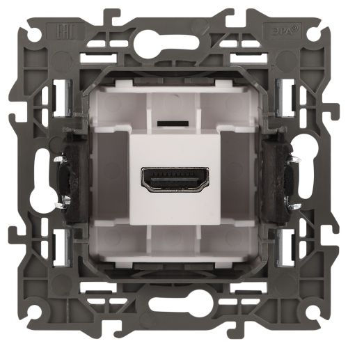 Розетка Elegance 14-3114-16 HDMI, титан | код Б0065778 | ЭРА фото 4 Розетка Elegance 14-3114-16 HDMI, титан | код Б0065778 | ЭРА фото 4