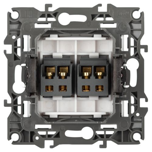 Розетка Серия 12 12-3112-01М аудио двойная, белый матовый | код Б0065713 | ЭРА фото 4 Розетка Серия 12 12-3112-01М аудио двойная, белый матовый | код Б0065713 | ЭРА фото 4