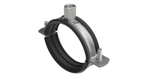 Хомут для средних нагрузок с изоляцией с гайкой М8 для труб d 1/4'' | код BHM21014 | DKC Хомут для средних нагрузок с изоляцией с гайкой М8 для труб d 1/4'' | код BHM21014 | DKC