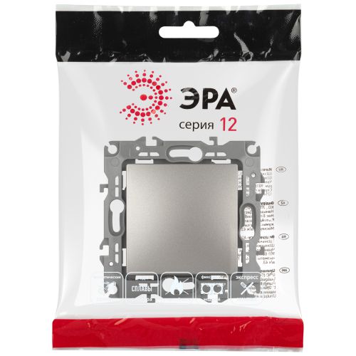 Переключатель Серия 12 12-1103-16 , 10АХ-250В, титан | код Б0065720 | ЭРА фото 2 Переключатель Серия 12 12-1103-16 , 10АХ-250В, титан | код Б0065720 | ЭРА фото 2