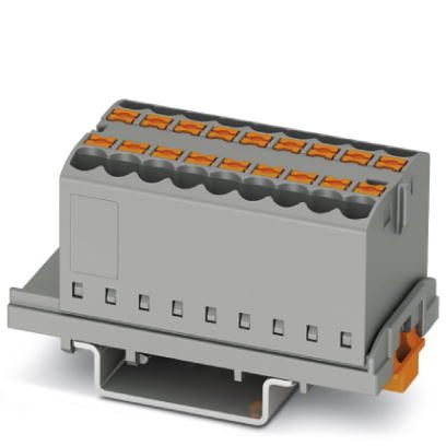 Распределительный блок PTFIX 18X2,5-NS35 WH | код 3273056 | PHOENIX CONTACT