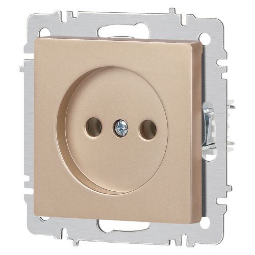 Розетка Intro Accent 6-201-04 2P, 16А-250В, IP20, СУ, шампань | код Б0063663 | ЭРА фото 5 Розетка Intro Accent 6-201-04 2P, 16А-250В, IP20, СУ, шампань | код Б0063663 | ЭРА фото 5