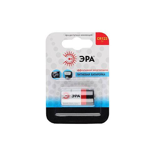 Элемент питания CR123-1BL | код C0040519 | ЭРА фото 2 Элемент питания CR123-1BL | код C0040519 | ЭРА фото 2