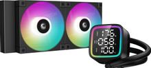 Система водяного охлаждения Deepcool LD240 ARGB Soc-AM5/AM4/1151/1200/1700 черный 4-pin 38.71dB Al LCD 1476gr Ret (R-LD240-BKDMMN-G-1) | код 2013674 | DEEPCOOL