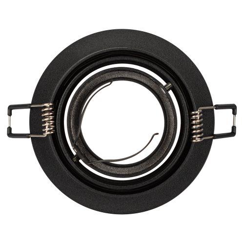 Светильник встраиваемый алюминиевый KL84 BK MR16/GU5.3 черный | код Б0054347 | ЭРА фото 7 Светильник встраиваемый алюминиевый KL84 BK MR16/GU5.3 черный | код Б0054347 | ЭРА фото 7