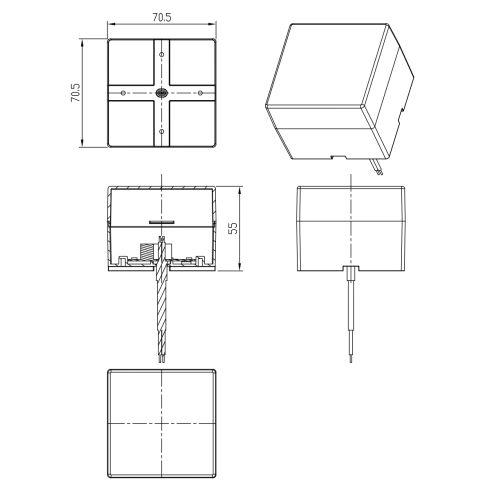 Модуль светящийся соединительный SML-AC-W-4K-04 для светильников SML 3Вт 4000K 270Лм квадрат белый | код Б0050958 | ЭРА фото 3 Модуль светящийся соединительный SML-AC-W-4K-04 для светильников SML 3Вт 4000K 270Лм квадрат белый | код Б0050958 | ЭРА фото 3