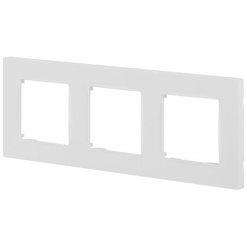 Рамка для розеток и выключателей Серия 12 12-5203-01М на 3 поста, Классик, белый матовый | код Б0067720 | ЭРА фото 3 Рамка для розеток и выключателей Серия 12 12-5203-01М на 3 поста, Классик, белый матовый | код Б0067720 | ЭРА фото 3